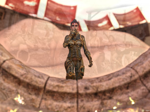 Картинка 3д+графика фантазия+ fantasy девушка взгляд фон