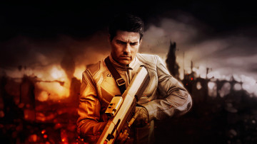 Картинка кино+фильмы oblivion оружие фон мужчина