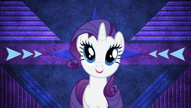 Обои картинки фото мультфильмы, my little pony, фон, пони