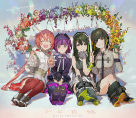 Картинка аниме girls+frontline girls frontline