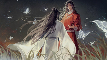 Картинка аниме tian+guan+ci+fu благословение небожителей tian guan ci fu мосян тунсю