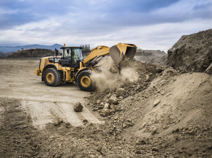 Картинка техника фронтальные+погрузчики caterpillar