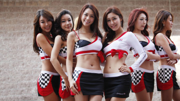 Картинка девушки -+азиатки группа азиаток