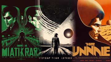 Картинка рисованное кино +мультфильмы кинопародии дюна матрица интерстеллар