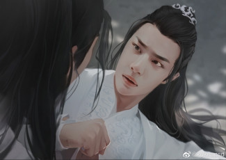 Картинка ван+ибо рисованное кино +мультфильмы неукротимый повелитель чэньцин