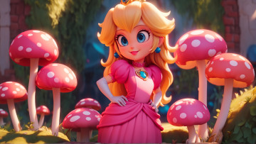 Картинка видео+игры super+mario+bros princess daisy марио