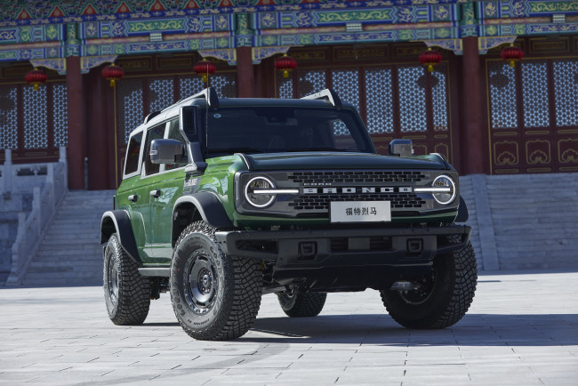 Обои картинки фото автомобили, ford, bronco, 4-door, everglades