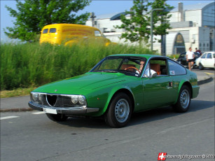 Картинка alfa romeo junior zagato автомобили выставки уличные фото