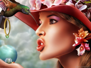 Картинка фэнтези девушки