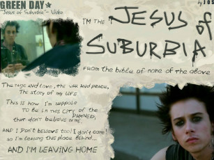 Картинка jesus of suburbia музыка green day