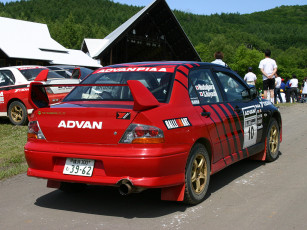 Картинка mitsubishi lancer автомобили