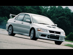 Картинка mitsubishi lancer evolution автомобили