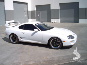 Картинка toyota supra автомобили