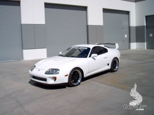 Картинка toyota supra автомобили