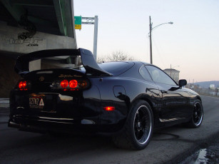 Картинка toyota supra автомобили