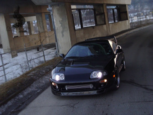 Картинка toyota supra автомобили