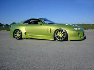 Картинка toyota supra автомобили