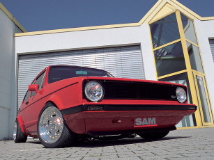 Картинка volkswagen golf автомобили