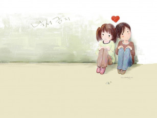 Картинка рисованные дети