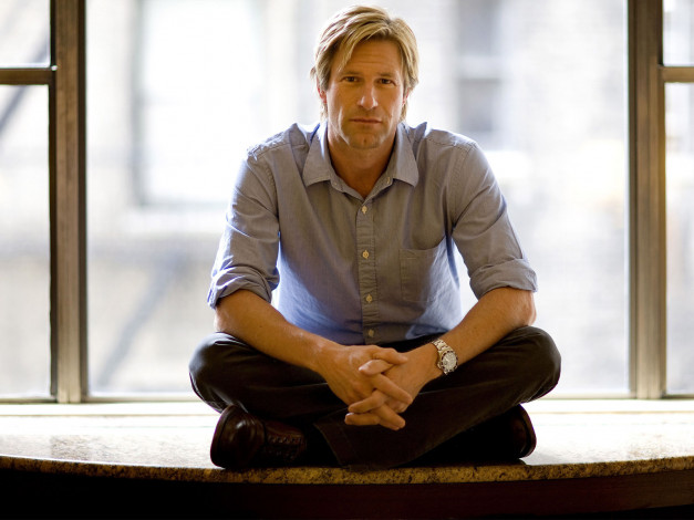 Обои картинки фото аарон, экхарт, мужчины, aaron, eckhart