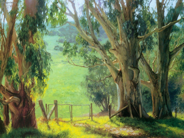 Обои картинки фото june, carey, рисованные