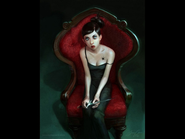 Обои картинки фото рисованные, люди