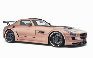 Картинка автомобили mercedes benz sls amg hamann gullwing doors