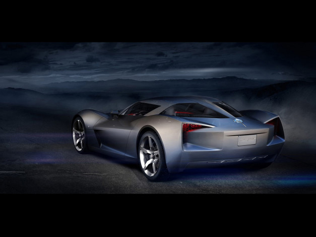 Обои картинки фото chevrolet, corvette, автомобили, stingray, concept