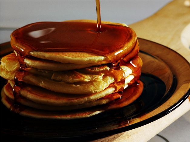 Обои картинки фото еда, блины, оладьи