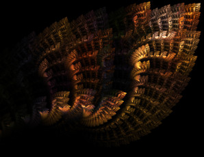 Картинка 3д графика fractal фракталы фон цвета