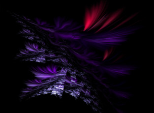 Картинка 3д графика fractal фракталы цвета фон