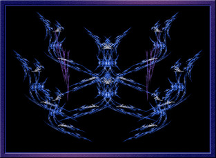 Картинка 3д графика fractal фракталы узор фон цвета