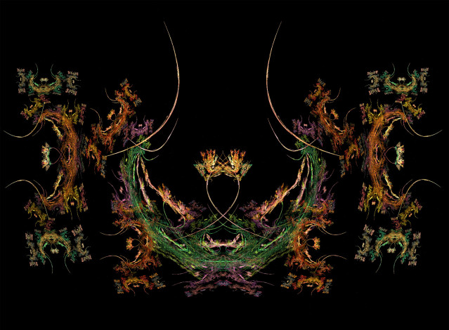 Обои картинки фото 3д, графика, fractal, фракталы, цвета, фон