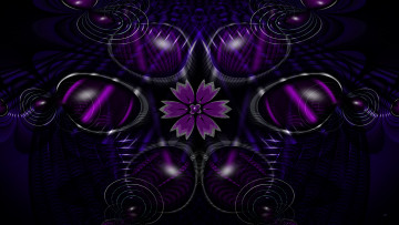 Картинка 3д графика fractal фракталы цвета узор