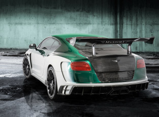 обоя автомобили, bentley, continental, mansory, 2015г, race, gt