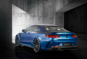 Картинка автомобили mercedes-benz синий 2015г c217 edition diamond coupе amg s 63 mansory