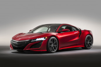 Картинка автомобили honda красный 2015г nsx