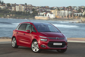 Картинка автомобили citroen au-spec picasso citroеn c4 красный 2015г