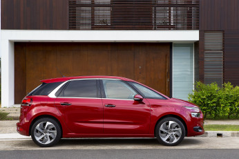 Картинка автомобили citroen красный 2015г au-spec picasso c4 citroеn