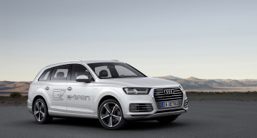 Картинка автомобили audi q7 светлый 2015г quattro e-tron