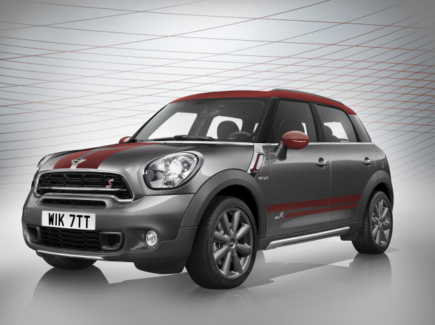 Обои картинки фото автомобили, mini, park, lane, countryman, 2015г, r60, cooper