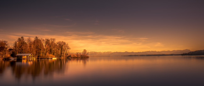 Обои картинки фото рисованное, природа, дом, лес, река