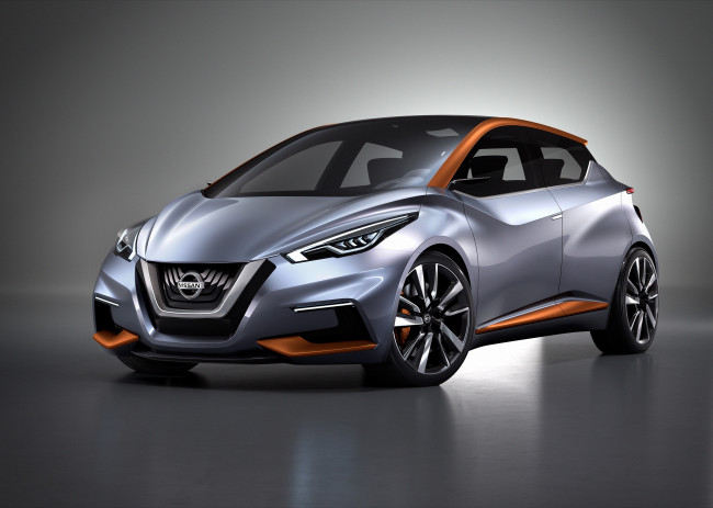 Обои картинки фото автомобили, nissan, datsun, sway, 2015г, concept