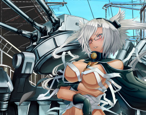 Картинка аниме kantai+collection девушка