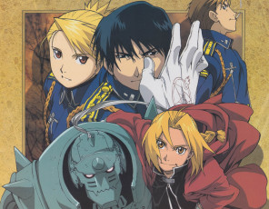 Картинка аниме fullmetal+alchemist стальной алхиик
