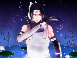 Картинка аниме naruto uchiha itachi