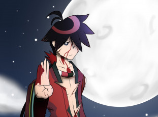 Картинка аниме katanagatari yasuri shichika