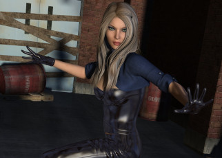 Картинка 3д+графика люди+ people девушка взгляд фон