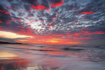 Картинка природа восходы закаты море закат