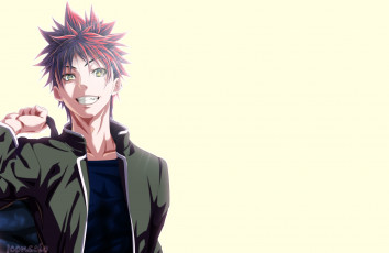Картинка аниме shokugeki+no+soma yukihira souma